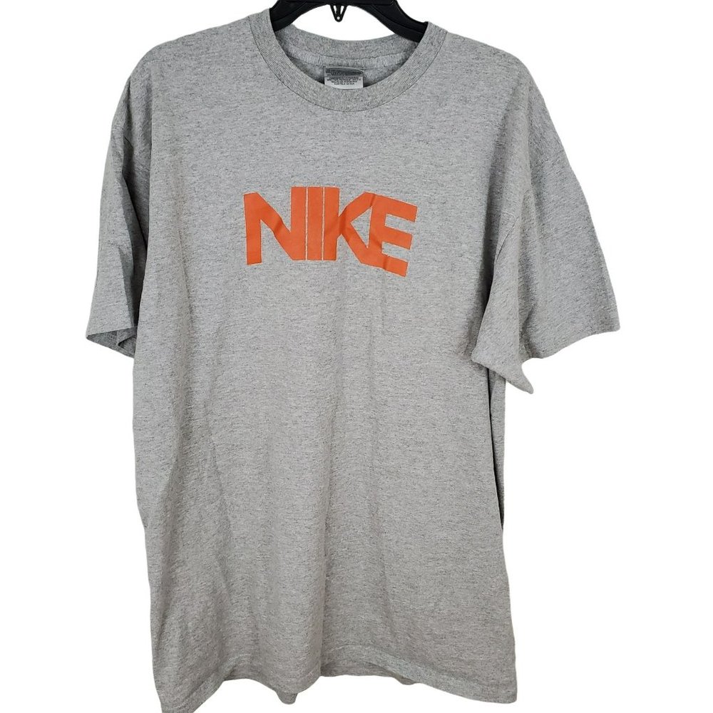 Nike Logo T-Shirt Gray XL